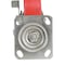 Vestil Polyurethane Swivel With Brake Caster 8 In. Diameter x 2 In. Width 882 Lb. Capacity Red CST-PU-8X2-S-BR - alternate 7